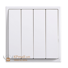 Moduel Công tắc bốn, 1 chiều 10A Simon i7 701041
