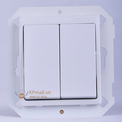 Module Công tắc đôi 1 chiều Simon V8 80398
