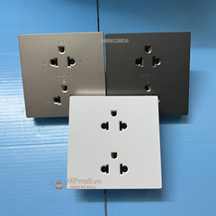 Bộ ổ cắm đôi 3 chấu Chuẩn Âu Mỹ Simon S6 581287
