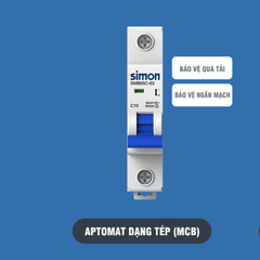 Aptomat dòng cắt 6000A 1P MCB 6k 1P 40A SMB65C-63C40