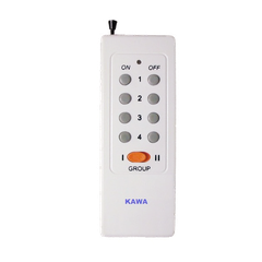 Remote điều khiển từ xa sóng RF 315Hz, 433Hz 8 nút nhấn, kết hợp với các hạt điều khiển cùng tần số Kawa RM02