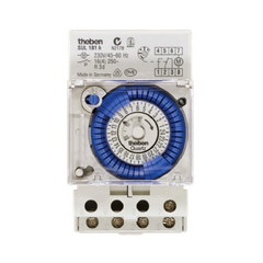 Công tắc thời gian lắp hộp CB hoặc thanh ray Theben-Germany SUL 181H-24VDC