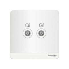 Bộ ổ cắm TV đôi Schneider AvatarOn E8332TV