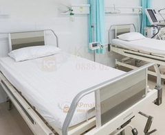 Ga trải giường y tế có chun bo góc 90x1,9m màu trắng | Ga giường bệnh viện, ga giường bệnh nhân, spa