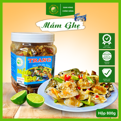 Mắm Ghẹ xanh - 800g (350g Ghẹ + nước mắm, gia vị)
