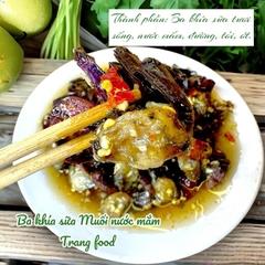 Ba khía sữa muối nước mắm - Hộp 700g (400g Ba khía sữa + nước mắm)