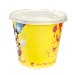 Bát 16oz 1PE kèm nắp - Mickey