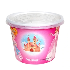 Tô giấy 13oz kèm nắp - Elsa