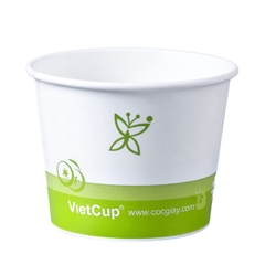 Tô giấy kem 12oz - Mẫu 1