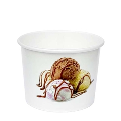Tô giấy kem 10oz - Love 5