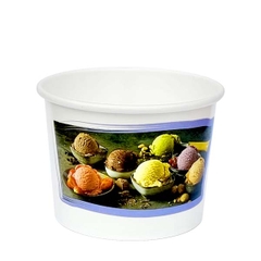 Tô giấy kem 10oz - Love 8
