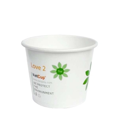 Tô giấy kem 7oz - Love 2