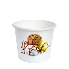 Tô giấy kem 7oz - Love 5