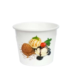 Tô giấy kem 7oz  - Love 7