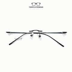 Gọng kính khoan không viền titanium 2973 Trimyli Eyewear
