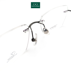 Gọng kính khoan không viền titanium 10243C Trimyli Eyewear