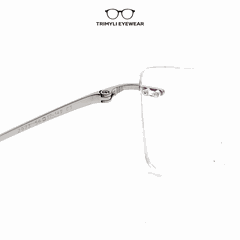 Gọng kính khoan không viền titanium 2973 Trimyli Eyewear