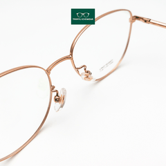 Gọng kính kim loại titanium mắt mèo thời trang Trimyli Eyewear 00257