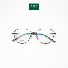 Gọng kính kim loại titanium mắt mèo thời trang Trimyli Eyewear 00257