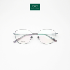 Gọng kính kim loại titanium mắt mèo thời trang Trimyli Eyewear 00257