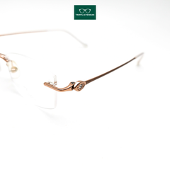 Gọng kính khoan kính nữ Trimyli Eyewear 130031C