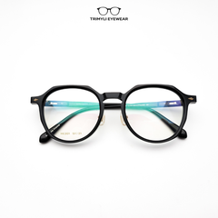 Gọng nhựa dáng tròn acetate HE301