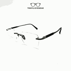 Gọng kính khoan không viền titanium 2038 Trimyli Eyewear