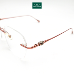 Gọng kính khoan kim loại titan 2321 Trimyli Eyewear