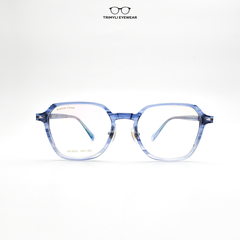Gọng nhựa acetate dáng vuông nam nữ HE303