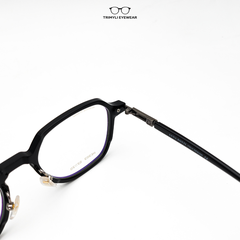 Gọng nhựa acetate dáng vuông nam nữ HE303