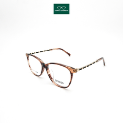 Gọng kính mắt mèo càng họa tiết nhựa acetate cao cấp 242224 Trimyli Eyewear