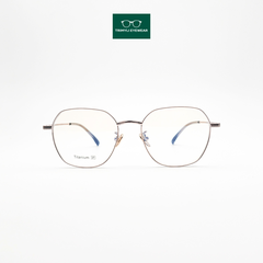 Gọng kính kim loại titanium dáng vuông Trimyli Eyewear 16310