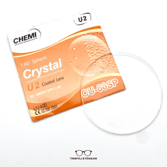 TRÒNG CHEMI 1.60 U2 CHỐNG UV CHỐNG CHÓI