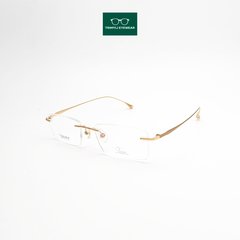 Gọng kính khoan không viền titanium 130009C Trimyli Eyewear