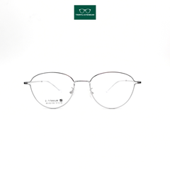 Gọng kính kim loại titanium dáng mắt mèo 60159 Trimyli Eyewear