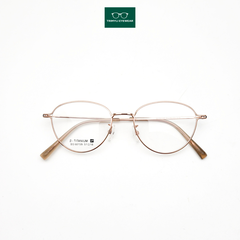 Gọng kính kim loại titanium dáng mắt mèo 60159 Trimyli Eyewear