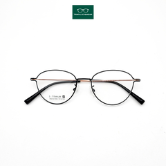 Gọng kính kim loại titanium dáng mắt mèo 60159 Trimyli Eyewear