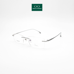 Gọng kính khoan không viền titanium 130009C Trimyli Eyewear