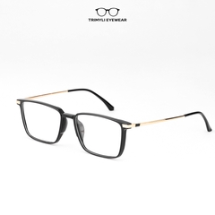 Gọng nhựa dáng vuông càng kim loại 8111 Trimyli Eyewear