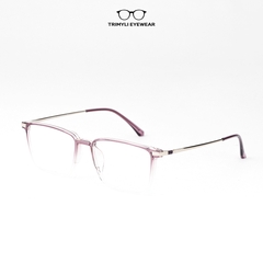 Gọng nhựa dáng vuông càng kim loại 8111 Trimyli Eyewear