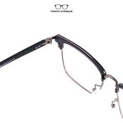 Gọng kính nhựa vuông clubmaster 6935