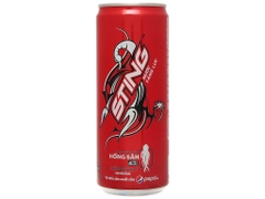 Nước tăng lực Sting Dâu 320ml -  Lon
