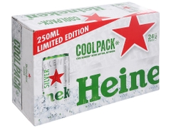 Bia Heineken Bạc 250ml - Thùng 24 lon