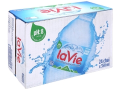 Nước khoáng Lavie 350ml- Thùng 24 chai