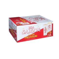Bia Sài Gòn Export Premium 330ml - Thùng 24 lon