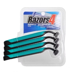 Dao cạo râu Rarozs vỉ 4 cây