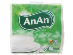 Khăn giấy ăn An An 100 tờ