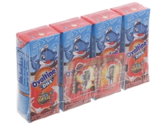 Thức uống lúa mạch Ovaltine DHA+ 180ml - Lốc 4 hộp