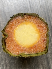 Bánh tét gấc đậu xanh 600g