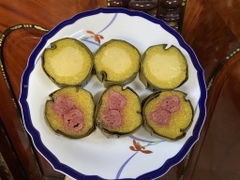 Bánh tét chuối nếp vàng 600g